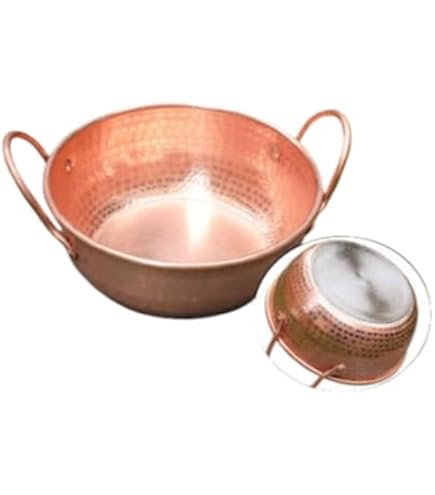 Amazon | 銅製 鍋 島本製作所 持ち手真鍮製 | ノーブランド品 | 片手鍋